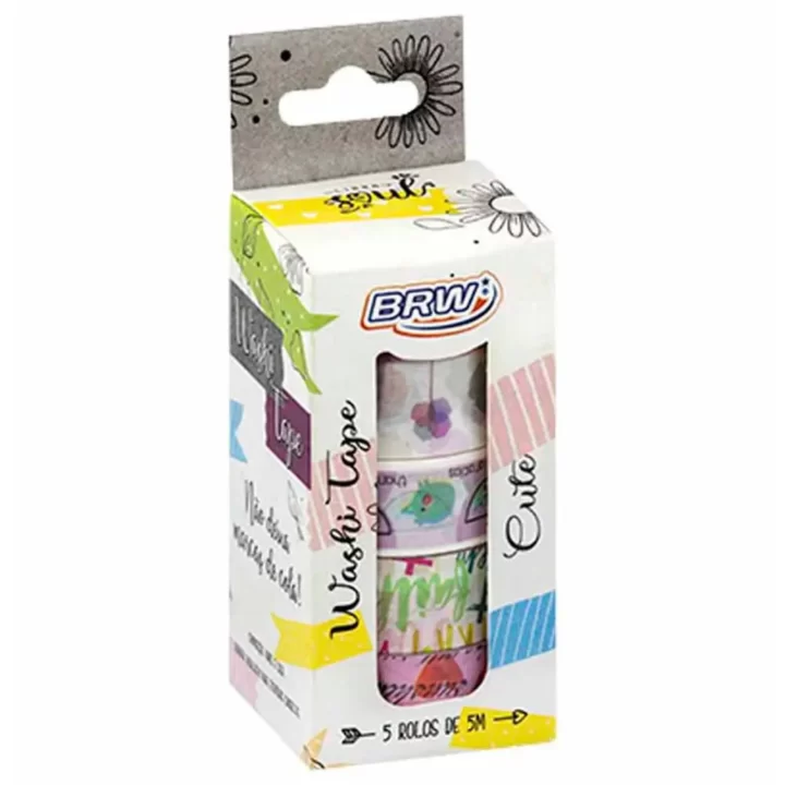 Fita adesiva decorada wt0505 15mmx5mt BRW