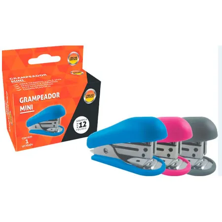 Grampeador mini color 12f.Leonora