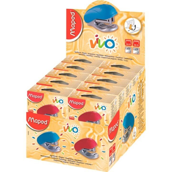 Grampeador mini vivo 26-6 15f.Maped