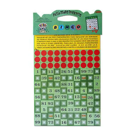 Jogo de bingo passa tempo PacificFlowers