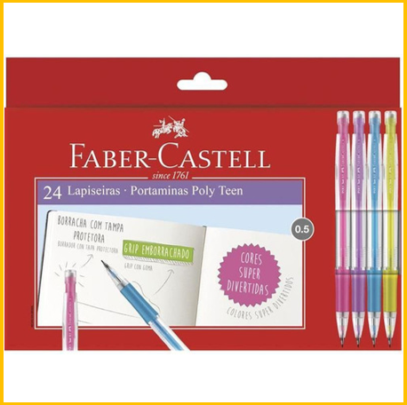 Lapiseira 0.5 poly teen Faber castell