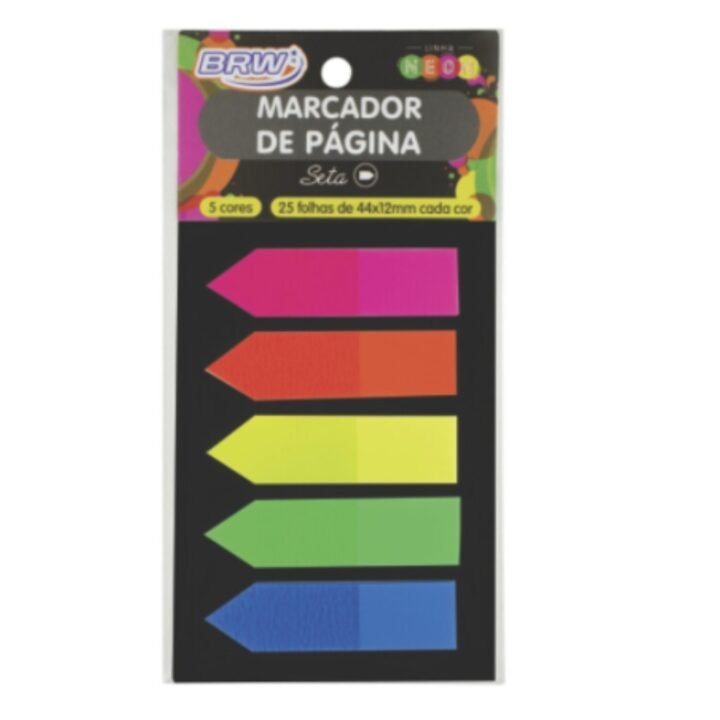 Marca pagina neon 5x25f.BRW