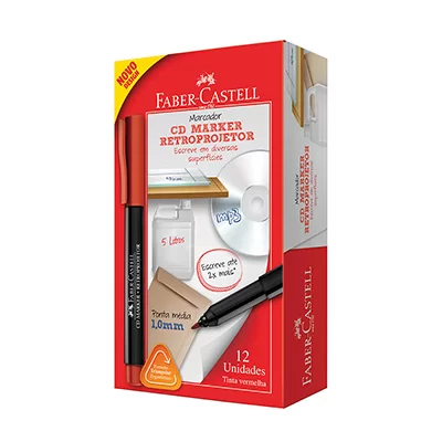 Marcador CD retrop.1.0 vm.Faber castell