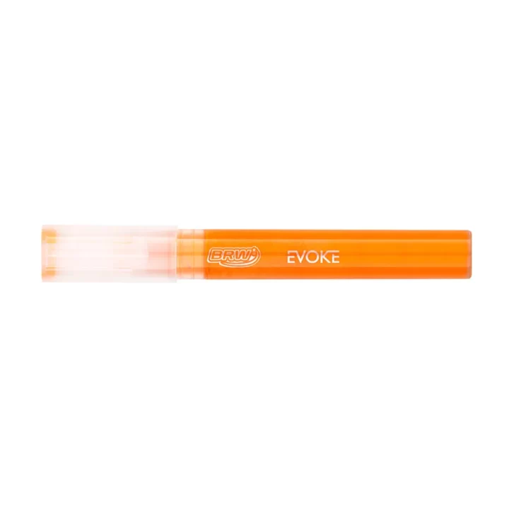 Marcador artistico permanate laranja BRW