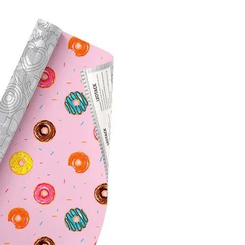 Papel adesivo donut 45cm.x1mt.Leonora