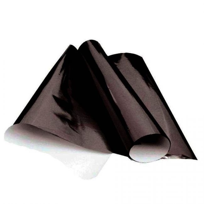 Papel laminado 48x60cm preto VMP