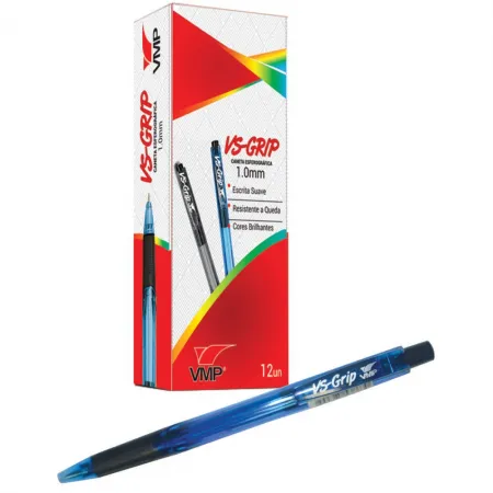 Caneta esferog.1.0 vs-grip azul VMP