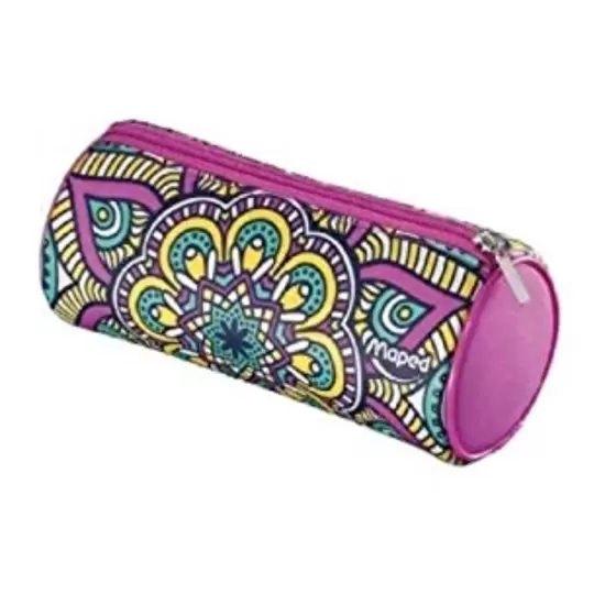 Estojo escolar neoprine tubo mandala Maped