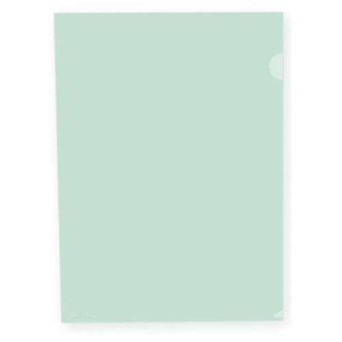 Pasta em L A4 serena verde pastel Dello