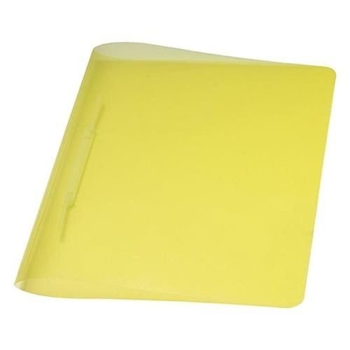 Pasta plast.com grampo amarela Polibras