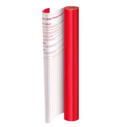 Papel adesivo metaliz.vermel 1mt.x45cm.DAC