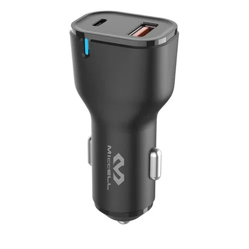 Carregador QC3.0 preto VQ-C08 miccell Leonora