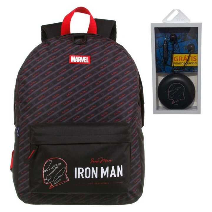 Mochila costas irom man+fone 11710 Dermiwil