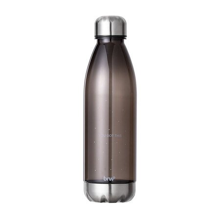 Garrafa plastica 700ml tampa alum cinza BRW