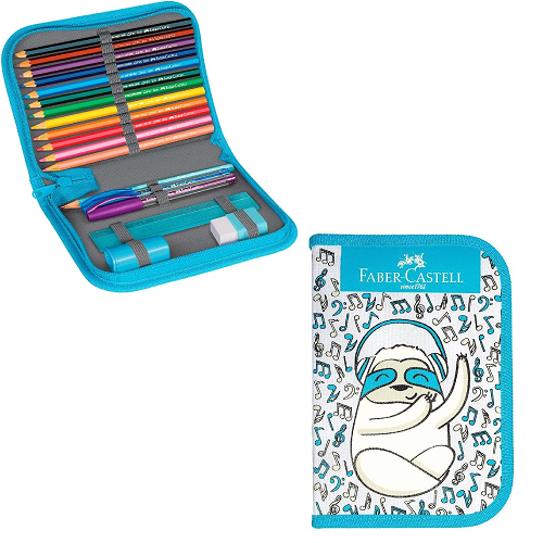 Lapis de cor est.b.pregui 18un Faber castell