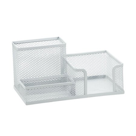Organizador de mesa aramado 3compart.branco BRW
