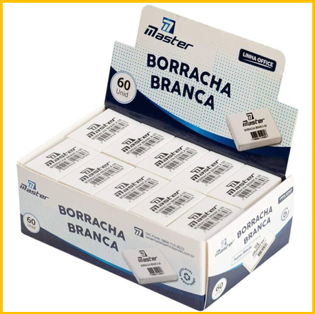 Borracha branca 60 Master.