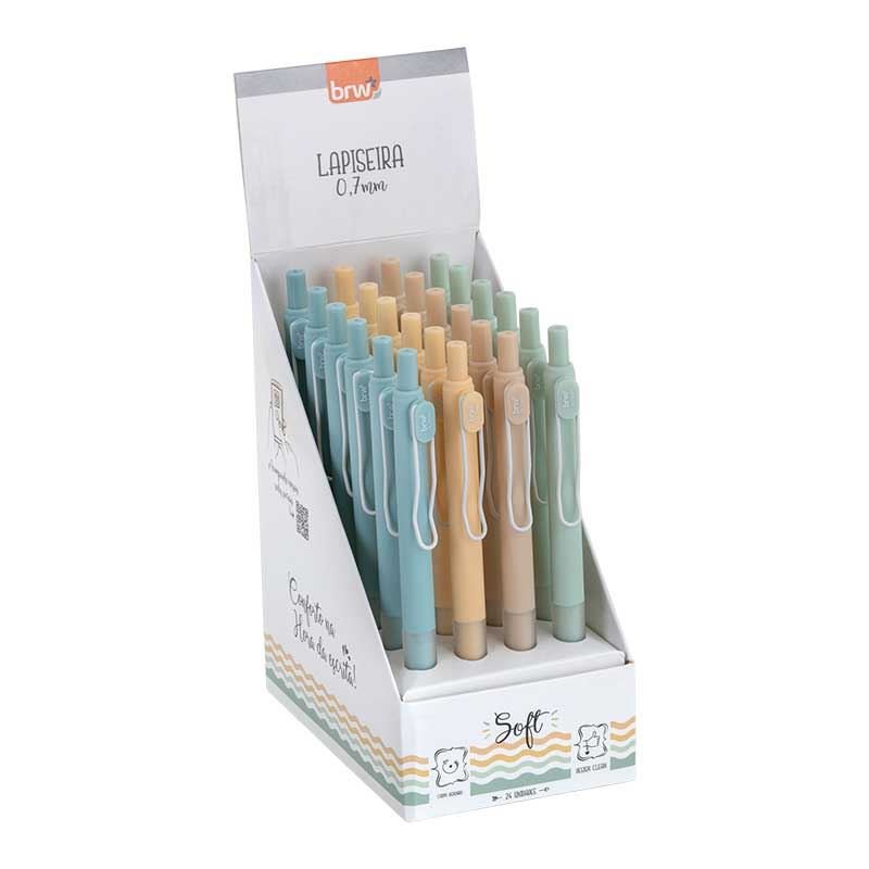 Lapiseira 0.7 Soft LP2407 BRW