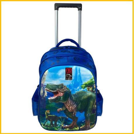 Mochila de carrinho infantil dino Santino