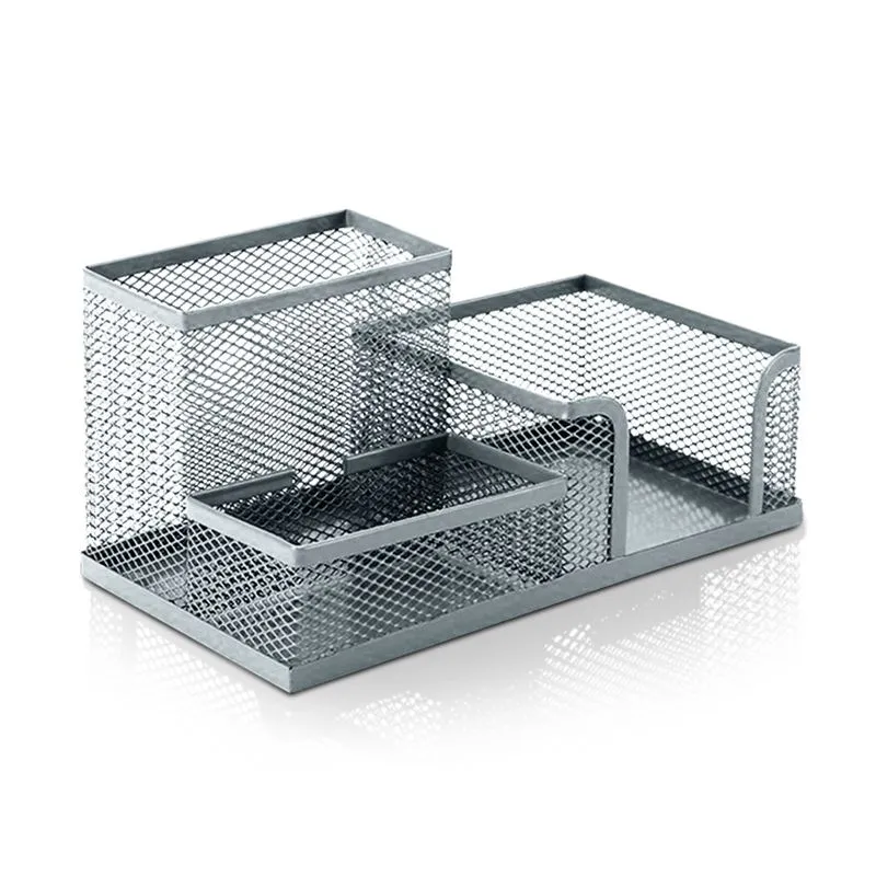 Organizdor de mesa aramado prata EI090 Multilaser